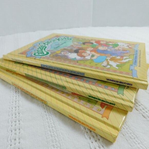 Cabbage Patch Kids Childrens Books Vintage 1984 Lot Of 3 Books Hardcover MINT - Picture 2 of 6